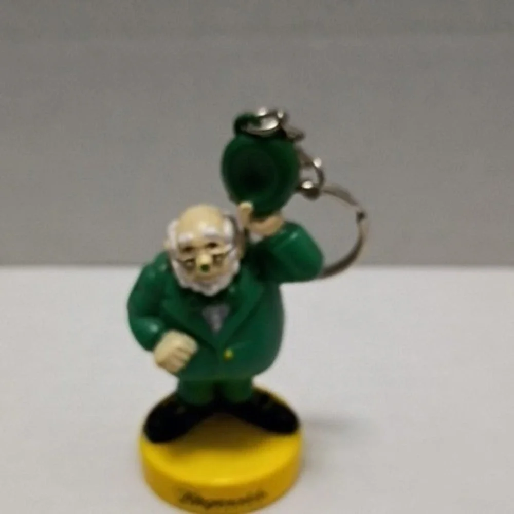 Vintage Fitzgeralds Casino Mr O Lucky Keychain Tunica Mississippi Leprechaun
